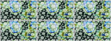 Cute Floral pattern in the small flower. Seamless Tony fabric pattern. Raster illustration. Fashionable fabric pattern.