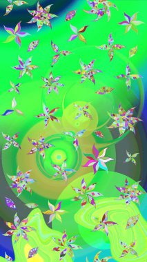 Suluboya desenli çiçek deseni. Dekorasyon ve tasarım için güzel bir desen. Moda baskısı. Çiçeğin suluboya çizimlerinin mükemmel deseni. Ayarlanmış.