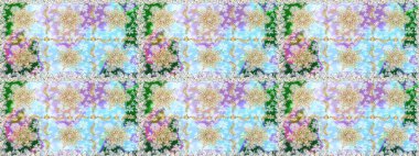 Kusursuz soyut bir arkaplan. Raster illüstrasyonu. Oriental raster klasik nötr, bej ve altın desenli.