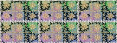 Kusursuz altın desenli bukleler. Raster altın pürüzsüz desen. Gri ve nötr renklerde kusursuz desen. Doğu tarzında altın elementler arabesk.