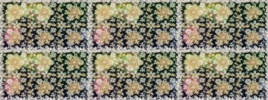 Raster illüstrasyonu. Geleneksel oryantasyon süsü. Kusursuz klasik raster altın desenli. Gri ve nötr renklerde altın elementlerle kusursuz desen. Klasik vintage arkaplan.