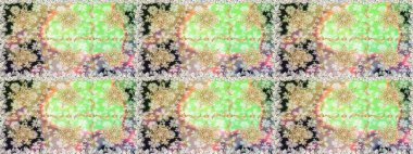 Barok tarzında kusursuz bir doğulu süsü. Tarafsız ve bej renklerde altın elementlerle geleneksel klasik altın raster deseni.