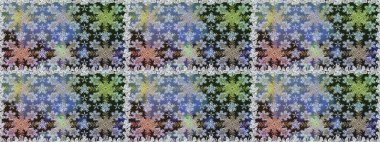 Parlak dantel, stilize çiçekler, şal desenli. Raster. Gri renklerde, altın elementlerle kusursuz desen. Hassas altın deseni açın. Doğu tarzı arabesk. Kusursuz altın dokular bukleler.