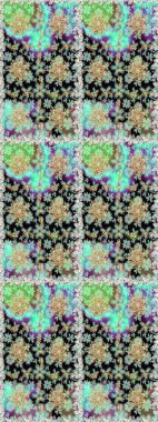 Tarafsız ve siyah renklerde geleneksel, klasik, altın, pürüzsüz desen. Barok tarzında kusursuz bir doğulu süsü..