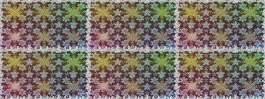 Barok tarzında duvar kağıdı tasarımı için kusursuz damaske deseni arkaplanı. Süslü raster dekorasyonu. Kahverengi ve nötr renklerde altın desenli altın elementler.