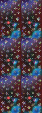 Güzel kumaş deseni. Güzel eskiz şekli. Yazdır. Renkli Yaz Temalı eskiz kalıbı. Düz Çiçek Elementleri Tasarımı. Raster çiçekli arka plan.