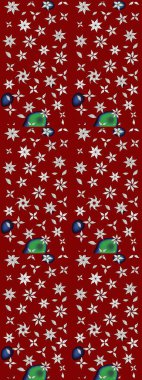 Renkli Bahar Teması eskiz kalıbı. Çiçek deseni. Düz Çiçek Elementleri Tasarımı. Raster çizimi. Güzel kumaş deseni..