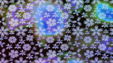 Raster çiçek desenleri çiziyor. Vadinin mavi renkli çiçekleri.