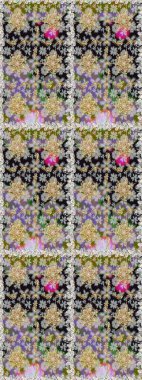 Barok tarzında altın çiçek süsleme. Gri ve nötr renklerde Altın unsur. Antika altın tekrarlanabilen duvar kağıdı. Damask Dikişsiz desen yinelenen arka plan.