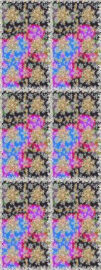 Geleneksel raster ve altın desen. Damask pürüzsüz süsü. Gri ve nötr renkler üzerinde klasik oryantal desen.