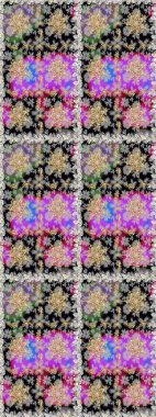 Çiçek desenli altın metal. Kusursuz altın desen. Altın elementli gri ve nötr renkler. Raster altın çiçek süsü brokar kumaş ve cam desenli..