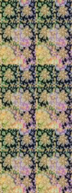 Kusursuz raster arka plan. Şık bir grafik desen. Gri ve nötr renklerde altın elementler. Çiçek deseni. Duvar kâğıdı barok, İspanyol kumaşı.