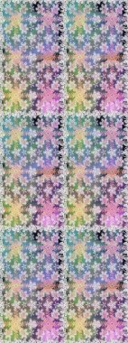 Barok tarzında kusursuz bir doğulu süsü. Tarafsız ve gri renklerde altın elementlerle geleneksel altın sarısı desen.