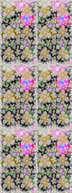 Barok tarzında kusursuz bir doğulu süsü. Raster geleneksel altın sarısı gri ve nötr renkler üzerine.