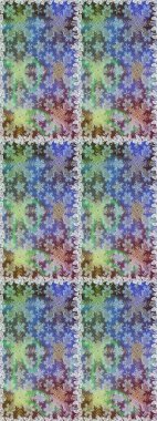 Antika altın tekrarlanabilir duvar kağıdı. Damask arkaplanı tekerrür ediyor. Barok tarzında altın çiçek süsü. Tarafsız ve gri renkler üzerine altın element.