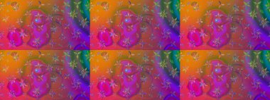 Mor renkli çiçekler. Tekstil ve kapak tasarımı için mükemmel. Doodle tarzı. Elle çizilmiş sonbahar çiçeği deseni. Renkli mor çizim deseni.