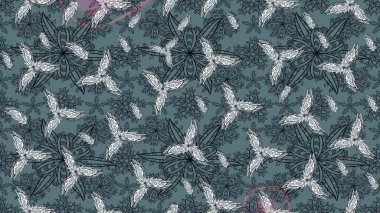 Raster illüstrasyonu. Çiçekli çiçek deseni, suluboya. Düz Çiçek Elementleri Tasarımı. Renkli Bahar Teması eskiz kalıbı. Tarafsız renklerde çiçekler.