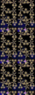 Kar taneleri arka planda. Kar tanesi süsleme deseni. Renkli arka planda izole edilmiş kar tanelerinin düz tasarımı. Raster illüstrasyonu. Kar taneleri deseni.