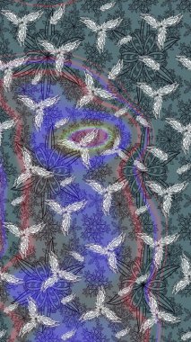 Eskiz arkaplan modeli. Raster - stok. Yapraklı çiçekler ve doğal renklerde papatya çiçekleri..