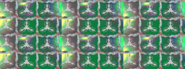 Sevimli çiçek raster deseni. Düz Çiçek Elementleri Tasarımı. Modaya uygun kumaş deseni. Renkli Yaz Teması çizim şablonu.