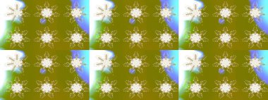 Raster illüstrasyonu. Yıldızlı ve düşen kar taneleriyle büyülü altın tatil soyut arka plan. Noel kahverengi, nötr ve beyazlar.