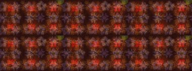 Sihirli kahverengi, mor ve kırmızı tatil soyut arka plan yıldız ve düşen kar taneleri. Noel kahverengisi, mor ve kırmızı. Raster illüstrasyonu.