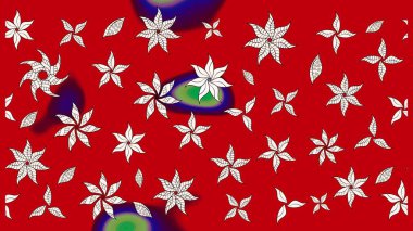 Güzel kumaş deseni. Raster çiçekli arka plan. Güzel eskiz şekli. Renkli Yaz Temalı eskiz kalıbı. Düz Çiçek Elementleri Tasarımı. Yazdır.