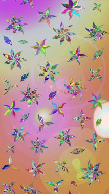 Güzel çiçek deseni. Tarafsız ve pembe renklerde çiçekler. Renkli Bahar Teması eskiz kalıbı. Düz Çiçek Elementleri Tasarımı.