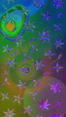 Küçük çaplı çiçeklerdeki basit şirin desenler. Tekstil veya kitap kapakları, imalat, duvar kağıtları, baskı, hediye paketi ve yapıştırma kitabı için çiçek eskizi geçmişi. Raster illüstrasyonu.