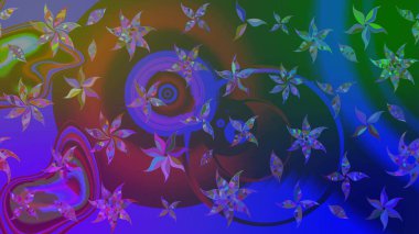 Küçük mavi, mor ve çiçeklerle oldukça eski bir besin torbası deseni. Millefleur 'lar. Tekstil, kumaş, kapaklar, duvar kağıtları, baskı, paket, koleksiyon defteri, örgü, dekupaj için çiçek arkaplanı.