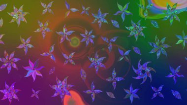 Küçük kahverengi ve yeşil çiçeklerle oldukça eski bir besin torbası deseni. Tekstil, kumaş, kapaklar, duvar kağıtları, baskı, paket, koleksiyon defteri, örgü, dekupaj için çiçek arkaplanı..