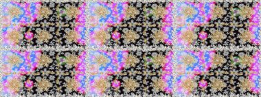 Arkaplan, kumaş, altın duvar kağıdı. Düz elle çizilmiş klasik koleksiyon. Gri ve nötr renklerde altın desenler ve altın elementler. Raster altın pürüzsüz desen.