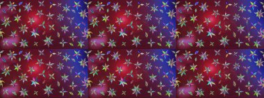 Raster illüstrasyonu. Çiçek arkaplan. Mor ve kırmızı renkli şirin tekstil. Renkli çizim kalıbı. Çiçek duvar kağıdı.