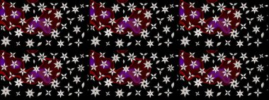 Çiçek deseni duvar kağıdı, desen dolguları ve web sayfası arka planı için kullanılabilir. Süslü zentangle çizim dokusu, soyut çiçeklerle süslenmiş. Şekillendirilmiş çiçekli çizim deseni.