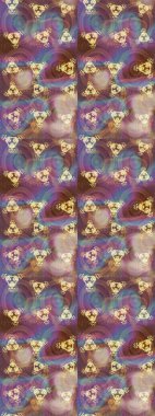 Kahverengi, nötr ve bej renkler üzerine tasarım. Çiçek Elementleri 'nin soyut geçmişi. Raster kış deseni. Raster illüstrasyonu.