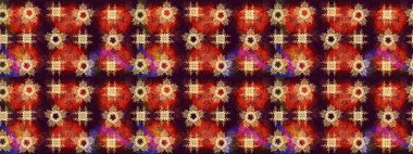 Kar tanesi rengarenk desen. Raster kar taneleri arka planda. Soyut kar taneleri arkaplanda izole edilmiş düz dizayn. Kar taneleri deseni. Raster illüstrasyonu.