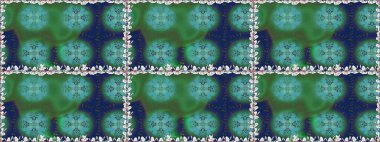 Ultraviyole kumaş deseni. Raster illüstrasyonu. Kusursuz desen. Organik motif arkaplanı.