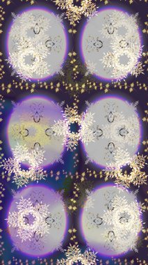 Raster illüstrasyonu. El yapımı stres önleyici kar tanesi. Örtü, poster, tişört ya da dövme için şablon. Yetişkin sanat terapisi için kış boyama sayfaları.