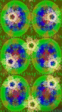 Xmas Frost kar taneleri izole edilmiş siluet sembolü. Kar Tanesi raster simgesi arka plan yeşil, mavi ve kahverengi. Meteoroloji buz koleksiyonu. Kış Noel 'inde kar bembeyaz kristal element. Raster..