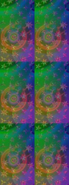 Çiçekli yaz çiçekleri. Küçük çiçekte güzel bir desen. Küçük renkli çiçekler. Moda baskıları için zarif bir şablon. Motley illüstrasyonu. Çizim.