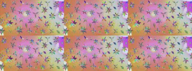 Kızılderili desenli desenli desenli şal deseni. Etnik Mandala süsü. Raster Henna dövme stili. Tekstil, tebrik kartı, boyama kitabı, telefon kılıfı baskısı için kullanılabilir.