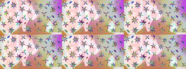 Çiçekli çizim şekli. Tarafsız ve gri renklerde çiçekler. Renkli Bahar Teması eskiz kalıbı. Düz Çiçek Elementleri Tasarımı.