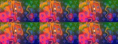 Raster şirin suluboya çiçek desenleri çiziyor. Büyük bir çiçek boyası seti. Kartlar, davetiyeler, tarih kartları ve daha fazlası için kullanılabilir.