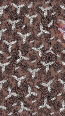 Çocuk stili. Renkli Bahar Teması eskiz kalıbı. Çiçekli eskiz arkaplanı. Düz Çiçek Elementleri Tasarımı.