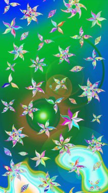 Beautiful watercolor Bouquet of summer flowers sketch pattern. Nice fabric pattern.