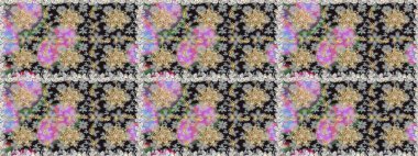 Geleneksel oryantasyon süsü. Klasik klasik klasik arka plan. Kusursuz klasik raster grisi, nötr ve altın desenli.