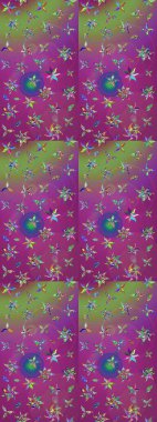 Güzel kumaş deseni. Güzel suluboya yaz çiçekleri deseni..