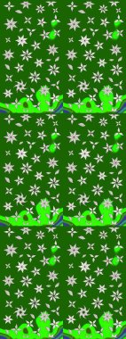 Raster deseni. Organik elementler. Suluboya etkisi. Botanik çizim deseni.