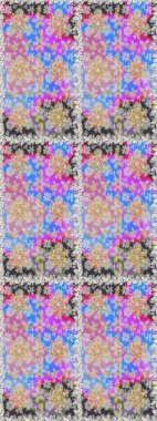 Tarafsız ve gri renklerde altın element. Damask arkaplanı tekerrür ediyor. Barok tarzında altın çiçek süsü. Antika altın tekrarlanabilir duvar kağıdı.