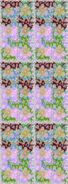 Tarafsız ve bej renklerde altın elementlerle kusursuz desen. Raster oryantal süs. Kusursuz altın desen.